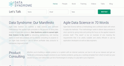 Desktop Screenshot of datasyndrome.com